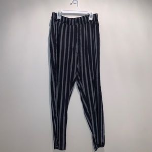 striped american eagle pants!!